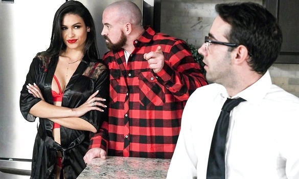 Красивая жена изменила мужу с соседом и наставила ему рога