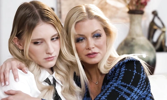 Нежный и любящий секс с мачехой