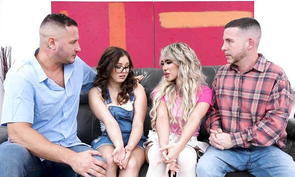 Групповой секс в четвером